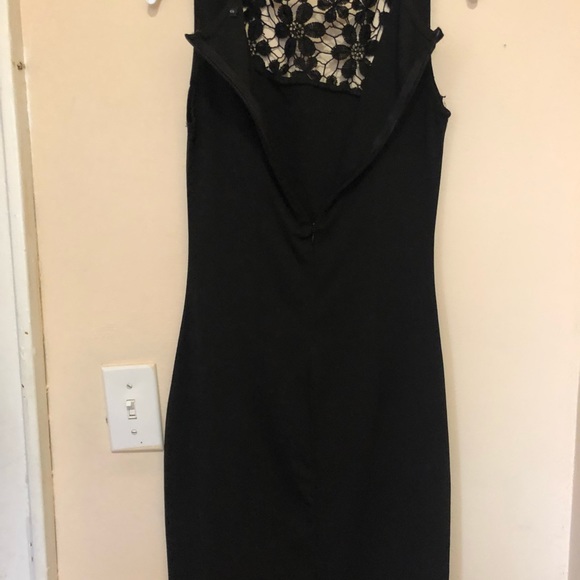 Black floral dress - Picture 2 of 2